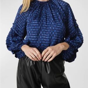 ☀️ MISA Los Angeles Victoire Blouse XS/S NWT Feminine Boho Top